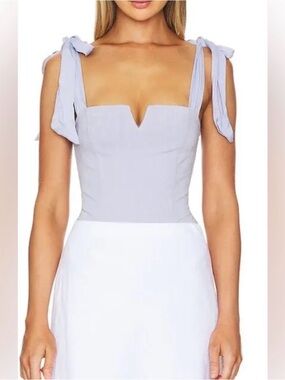 Free People Lola Lilac Bodysuit